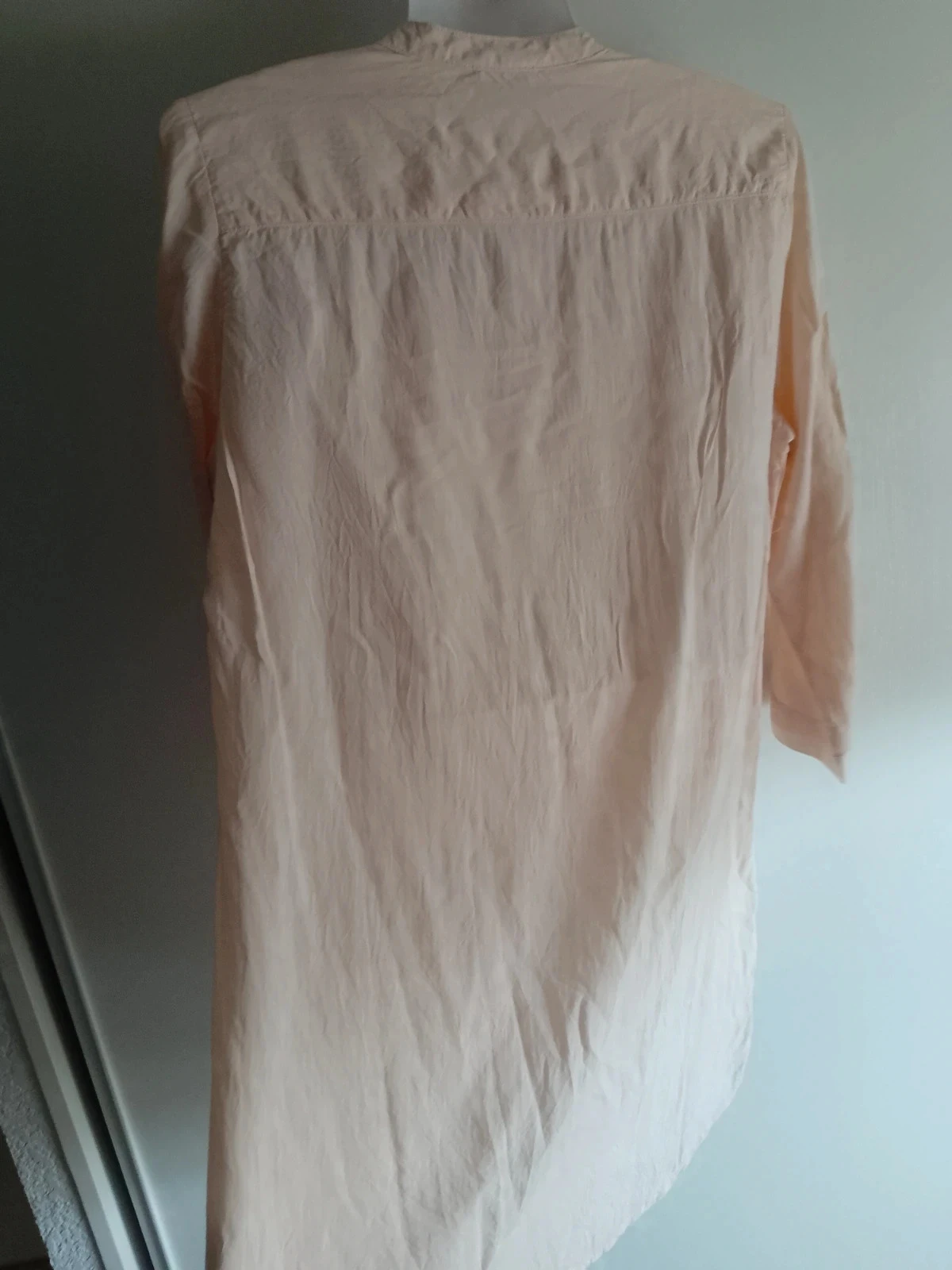 Túnica leve em viscose tamanho 42 rosa pálido – photo 3